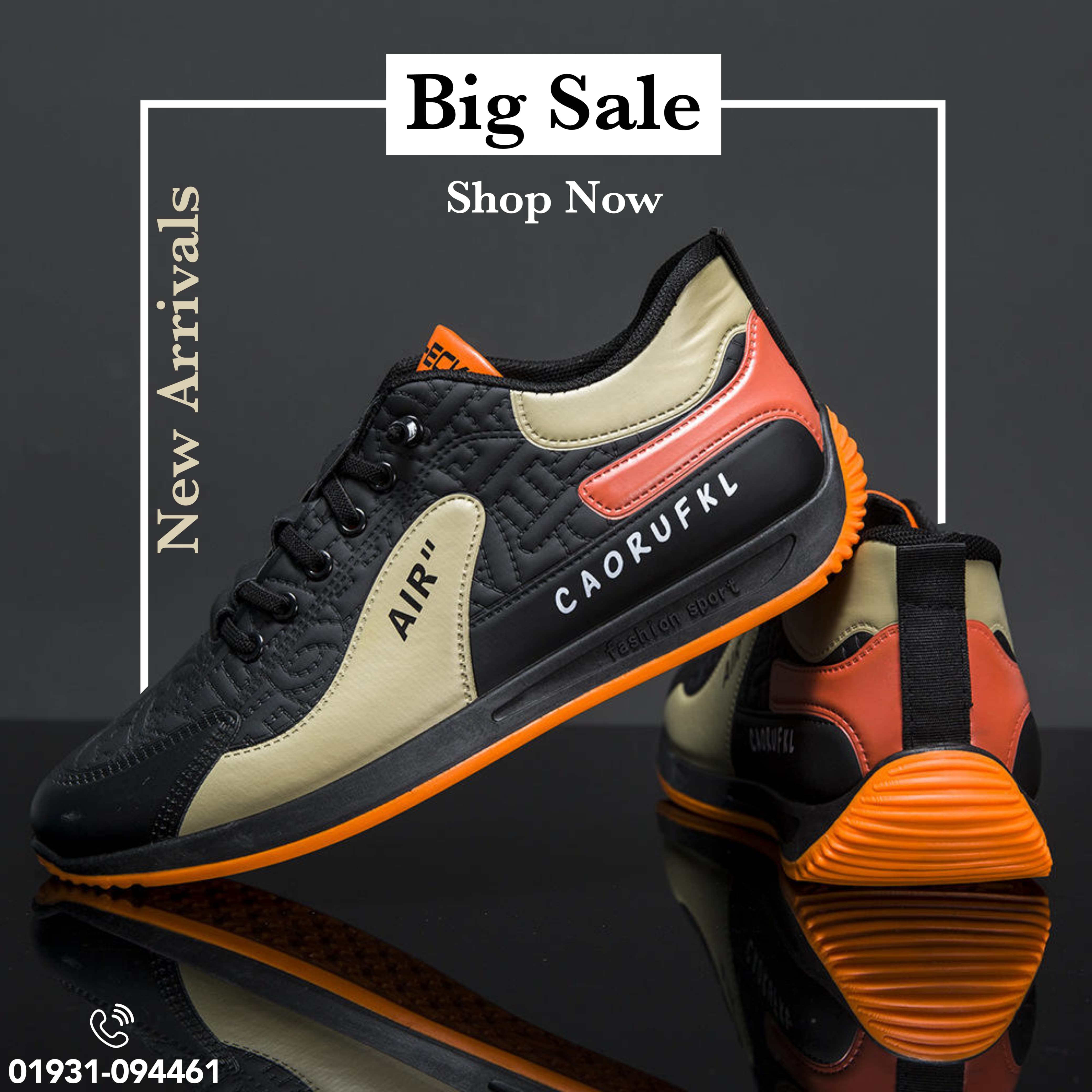 Stylish "AIR" "CAORUFKL Shoes for men