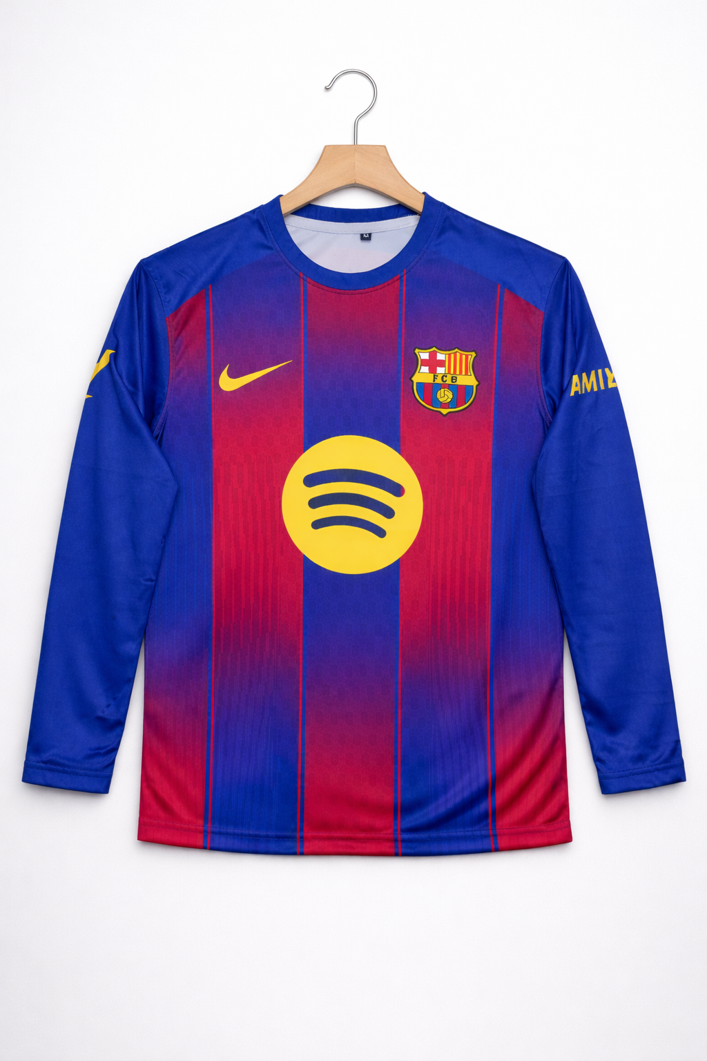 ⚽ FC Barcelona ফুল স্লিভ ফুটবল জার্সি 2026 এডিশন